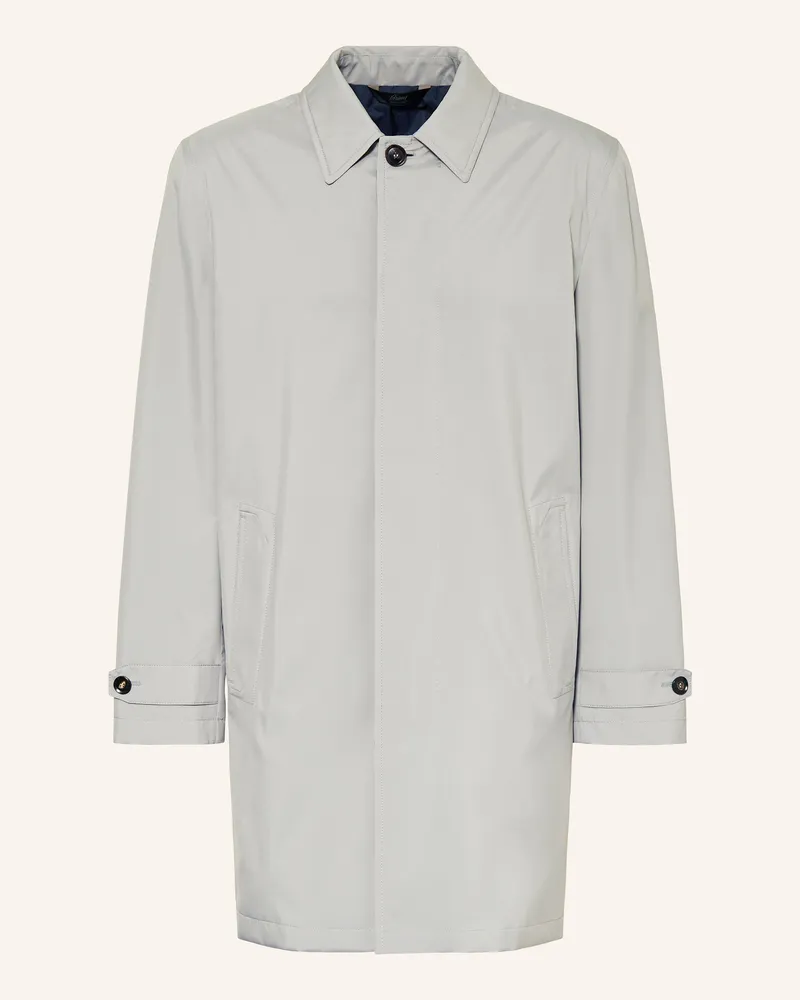 Brioni Mantel Hellgrau