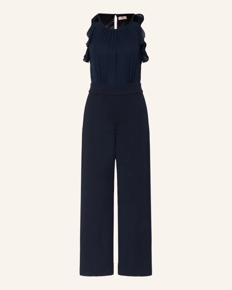 Vera Mont Jumpsuit mit Volants Blau