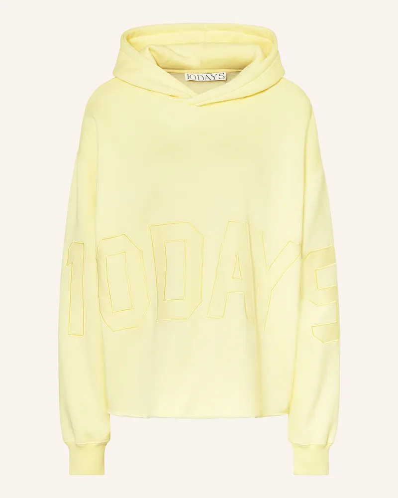 10Days Hoodie Gelb