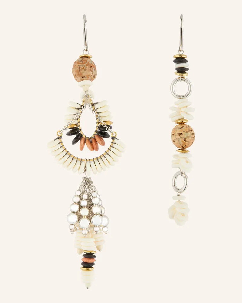 Isabel Marant Ohrhänger Lyna silber Creme