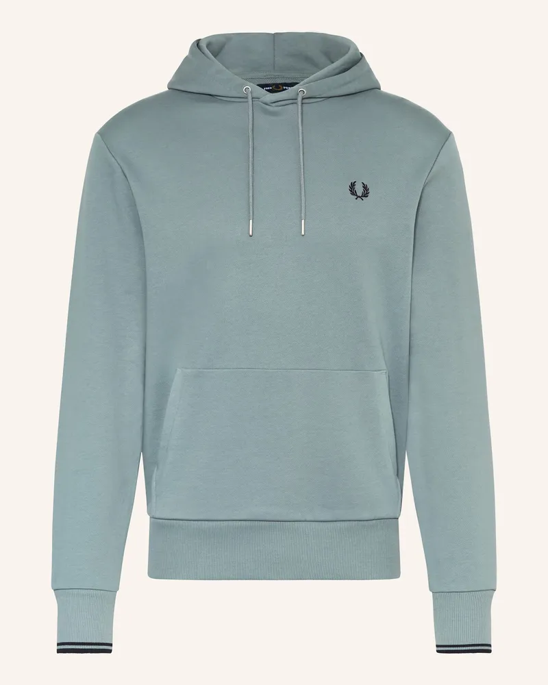 Fred Perry Hoodie M2643 Blaugrau