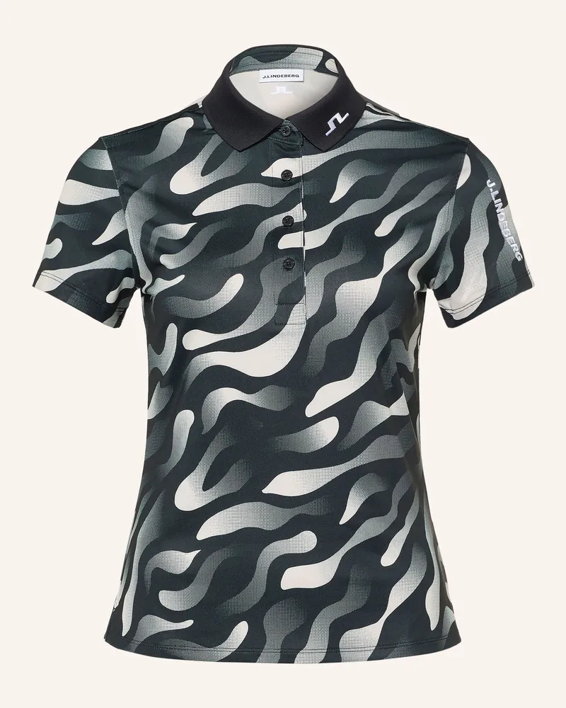 J.Lindeberg Funktions-Poloshirt schwarz Schwarz