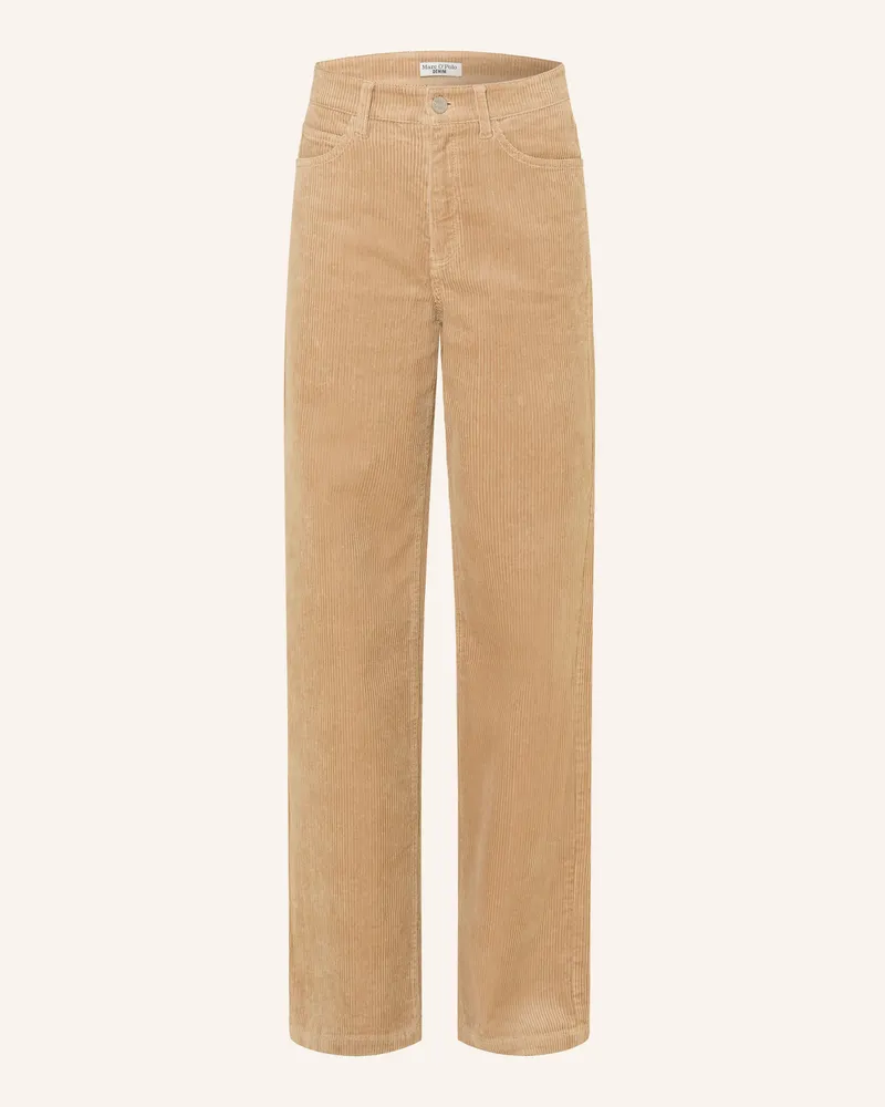 Marc O'Polo Cordhose braun Beige