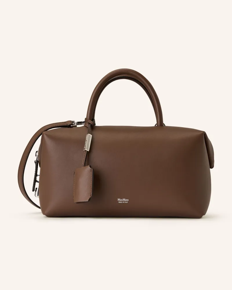 Max Mara Handtasche Holdallm braun Dunkelbraun