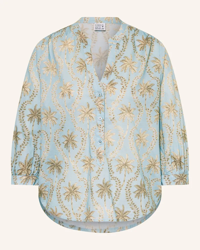 Emily van den Bergh Blusenshirt Hellblau