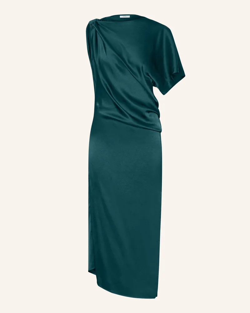 Reiss Satinkleid KENZIE Dunkelgrün