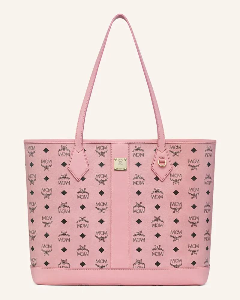 MCM Shopper LIZ MEDIUM mit Pouch Rosa