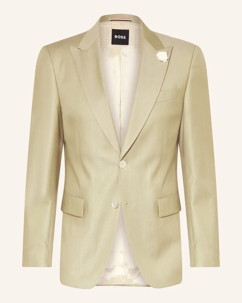 HUGO BOSS Anzugsakko Hutson Slim Fit gruen 311