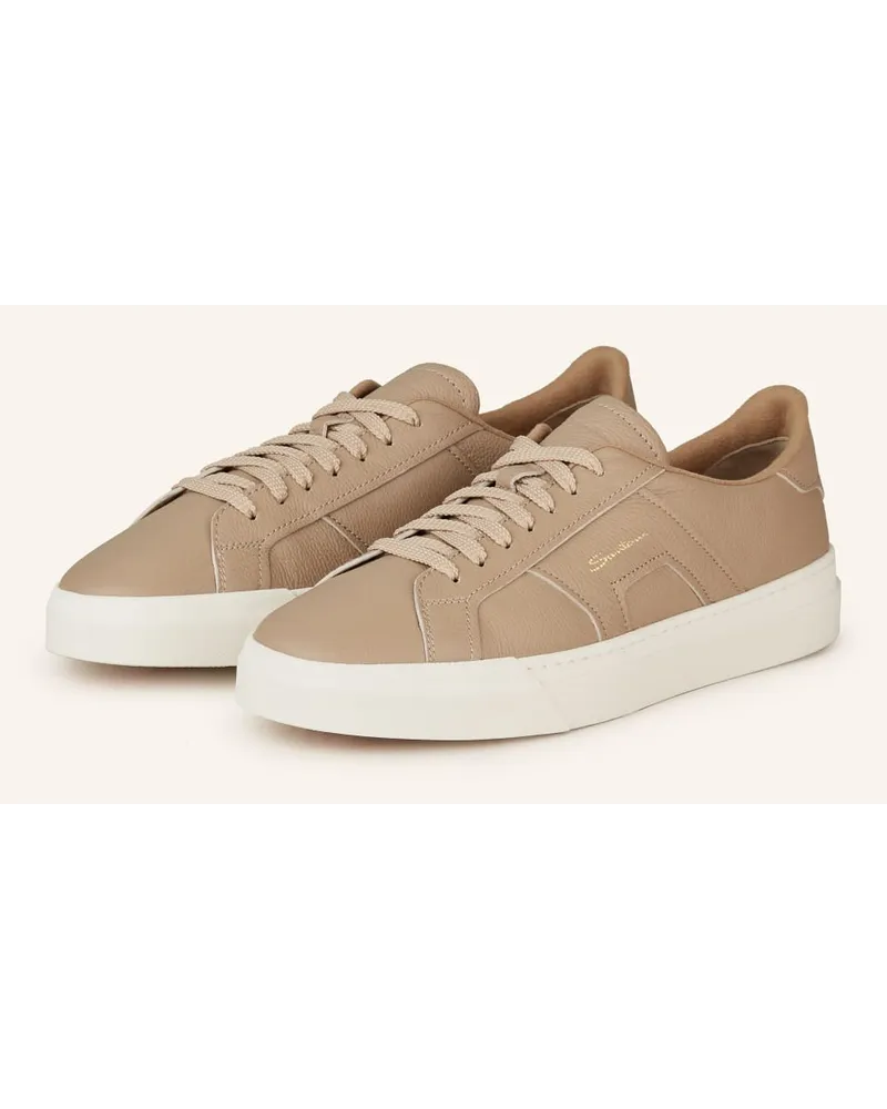 Santoni Sneaker - BEIGE Beige