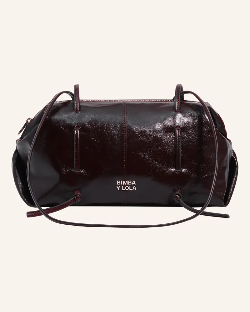 BIMBA Y LOLA Lederhandtasche rot Rot
