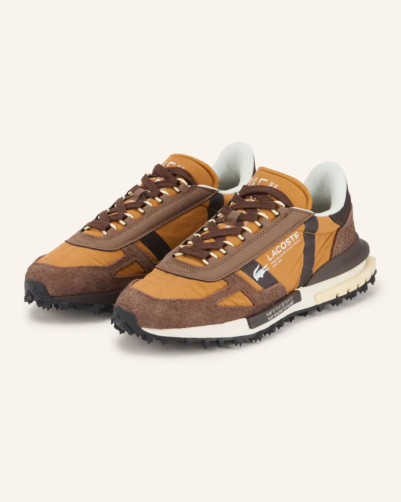 Lacoste Sneaker Elite Active braun Cognac