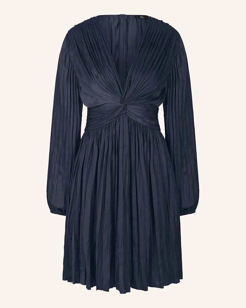 Riani Plisseekleid Dunkelblau