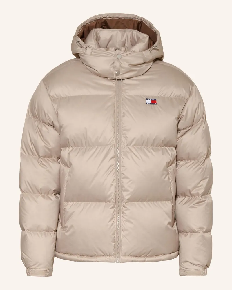 Tommy Hilfiger Daunenjacke Alaska Mit Abnehmbarer Kapuze grau Hellgrau