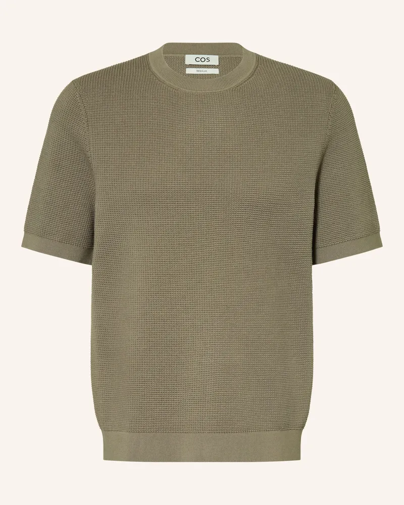 COS Strickshirt Khaki