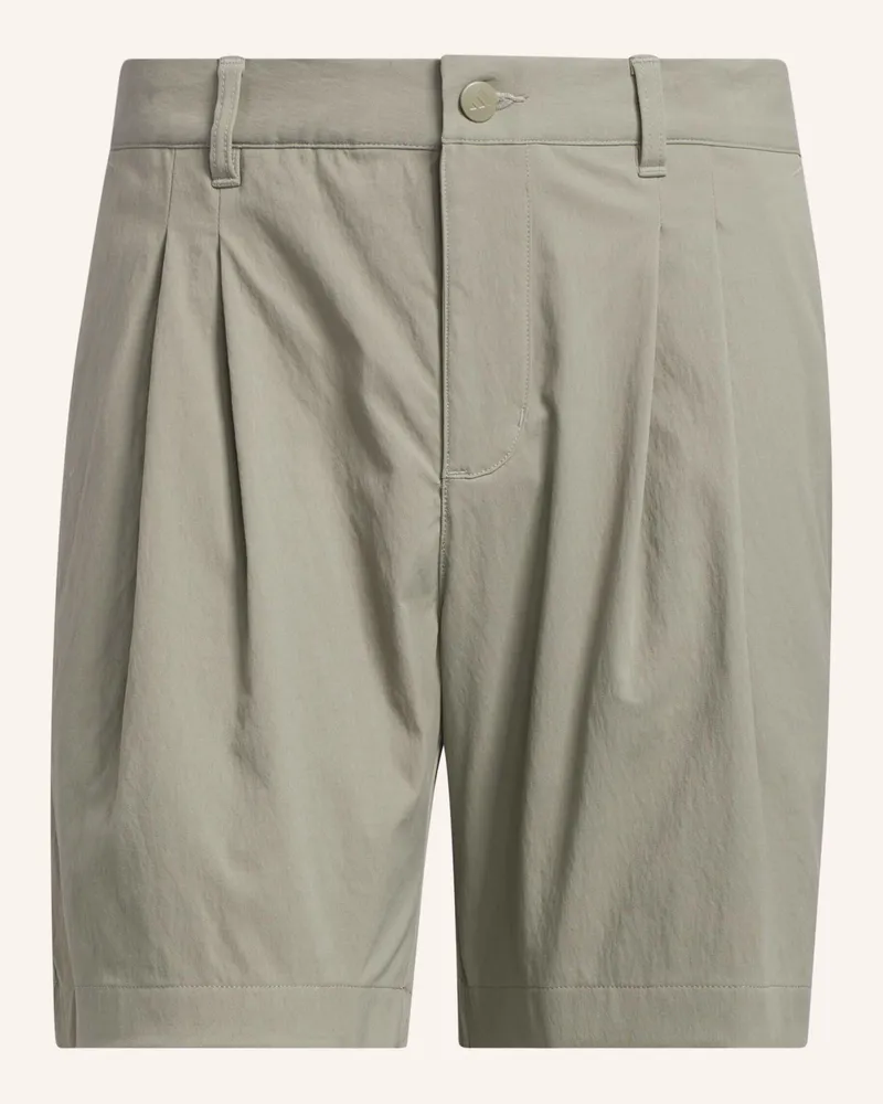 adidas GO-TO PLEATED 7-INCH SHORTS Beige