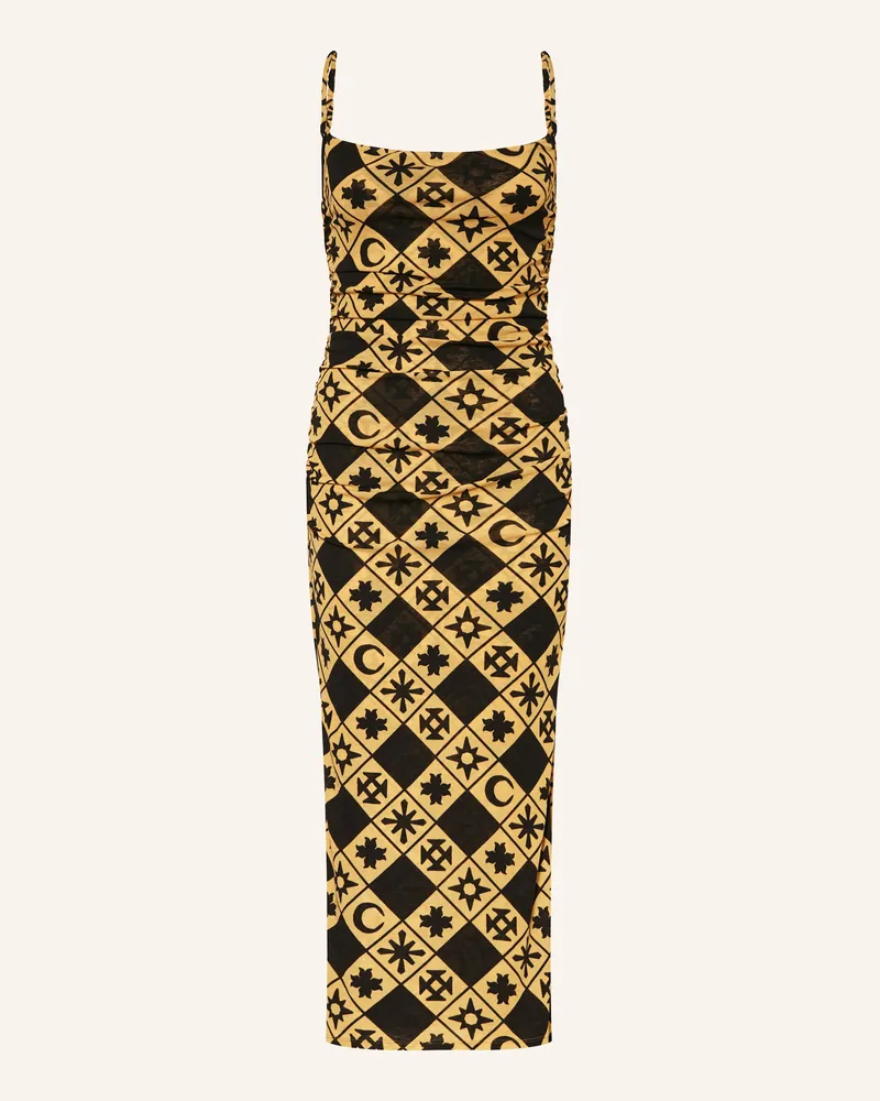 Nanushka Kleid ALEXA Dunkelbraun