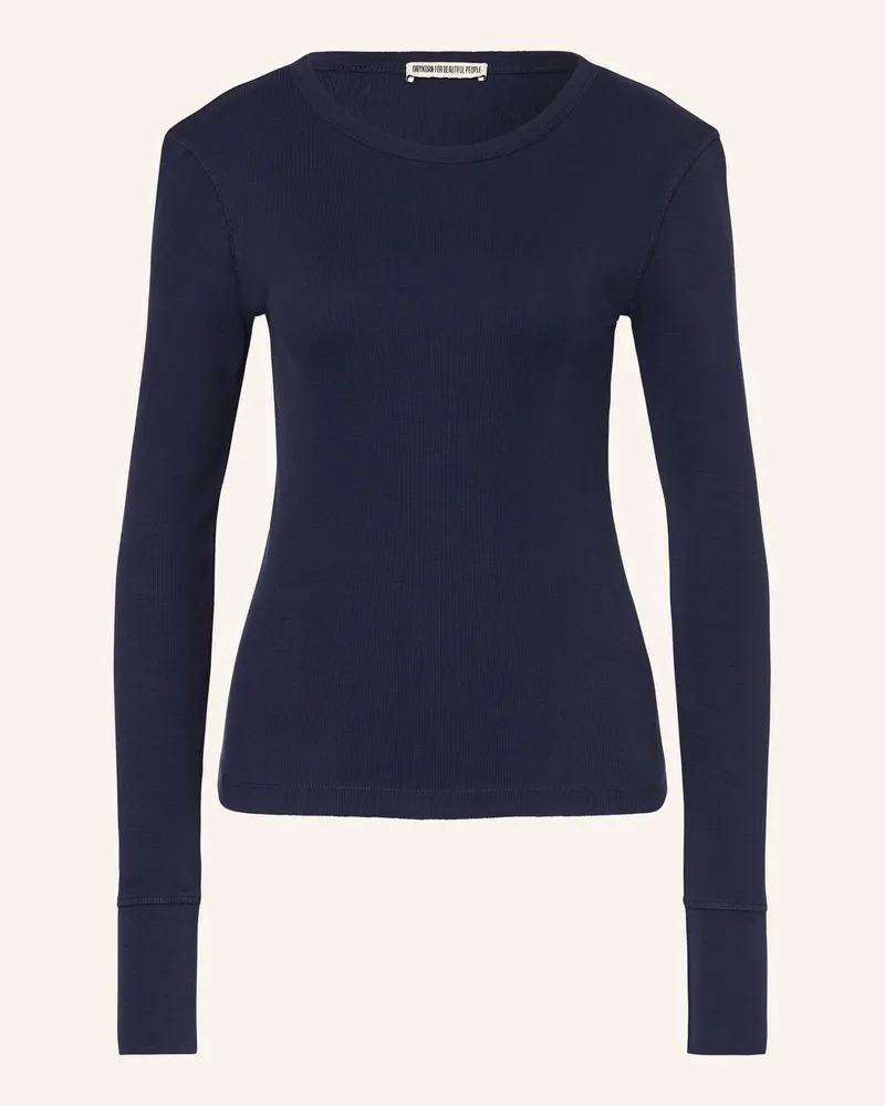 Drykorn Longsleeve NURIT Dunkelblau