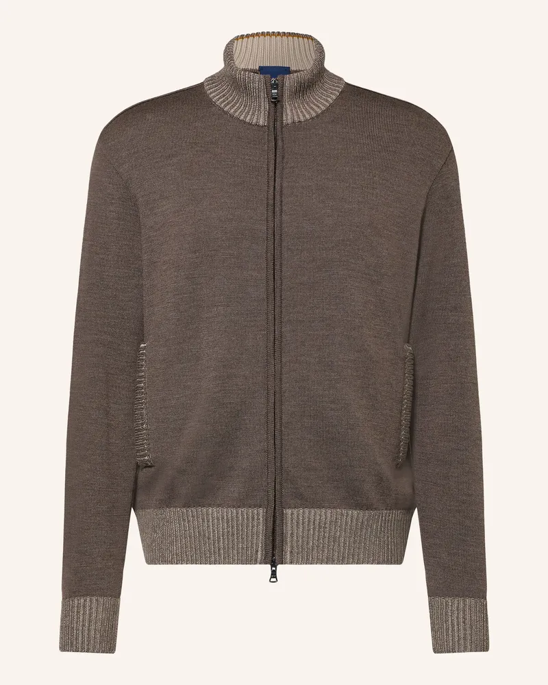 Paul & Shark Strickjacke beige Taupe