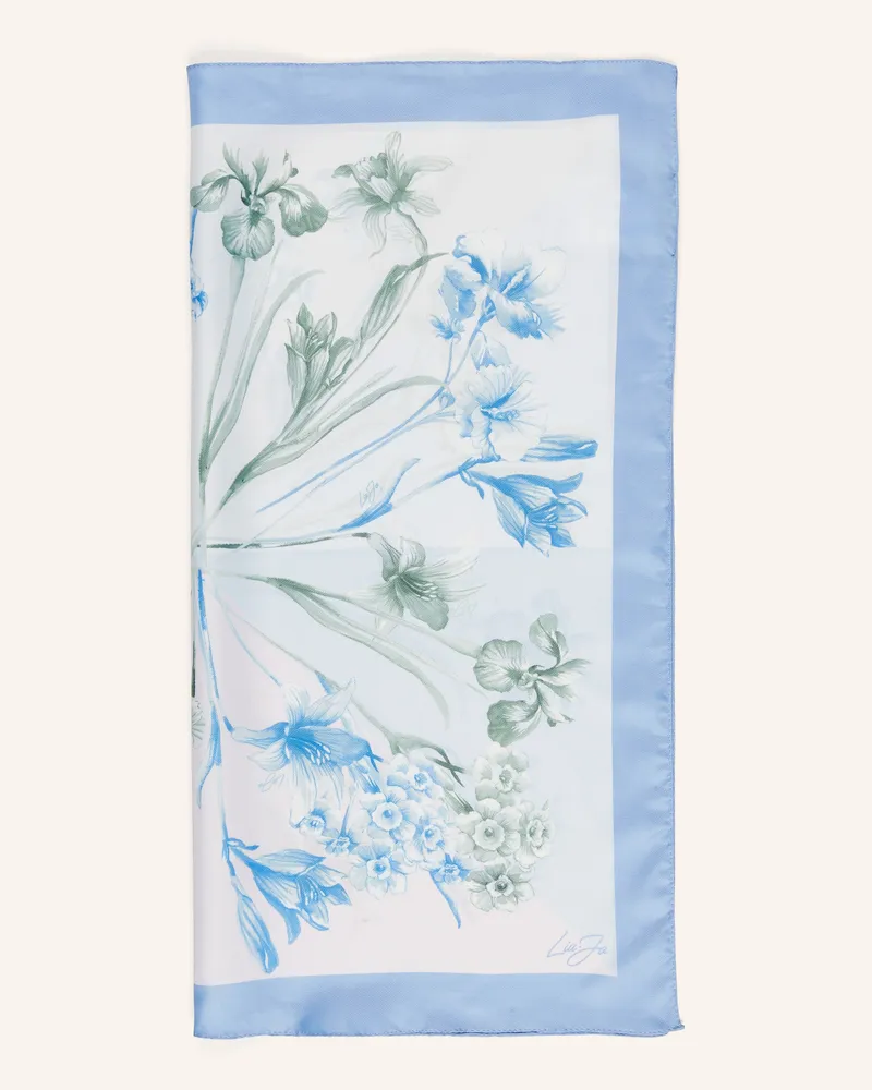 Liu Jo Satintuch blau Weiss