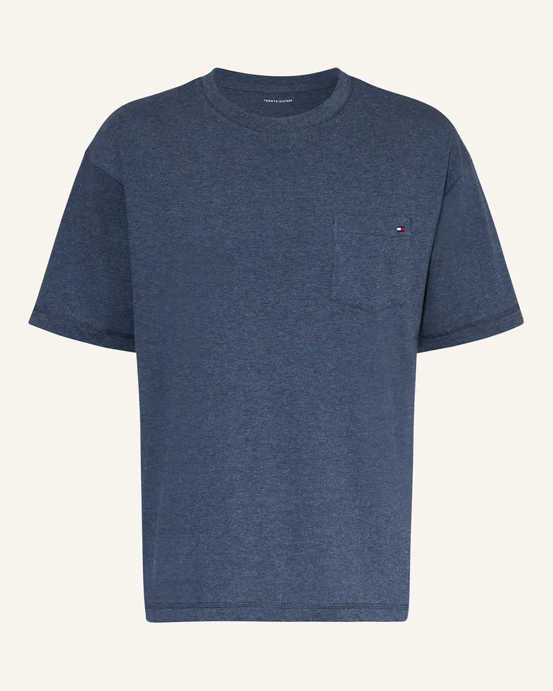 Tommy Hilfiger Schlafshirt Dunkelblau