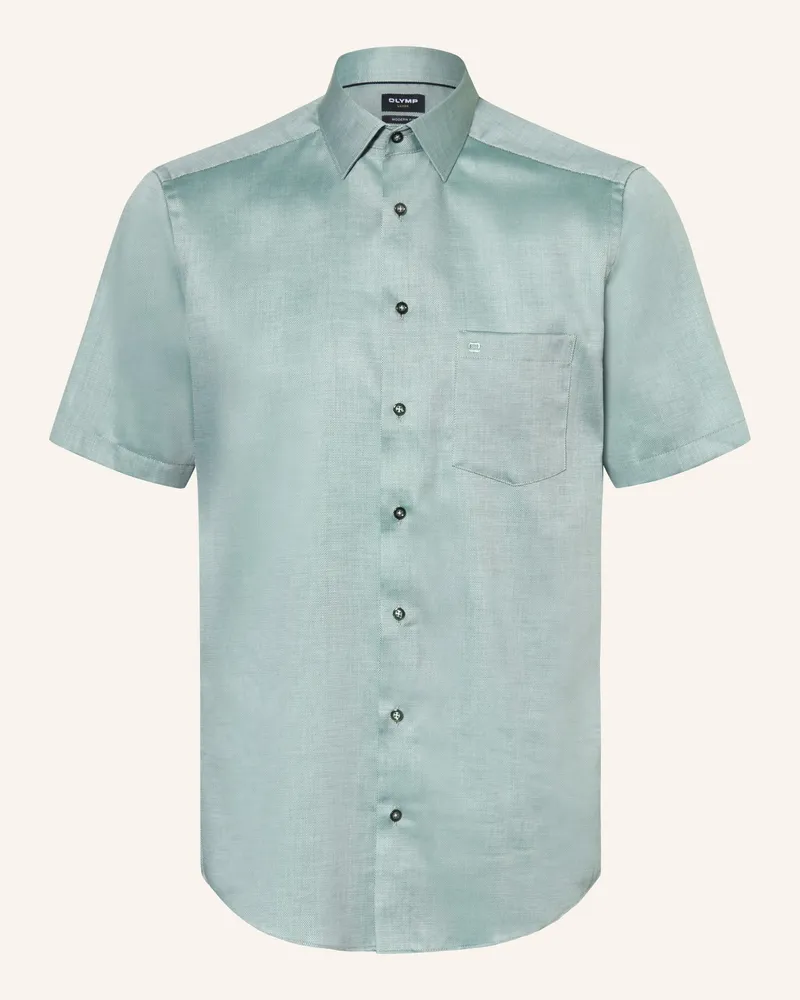 Olymp Kurzarm-Hemd Luxor modern fit Grün