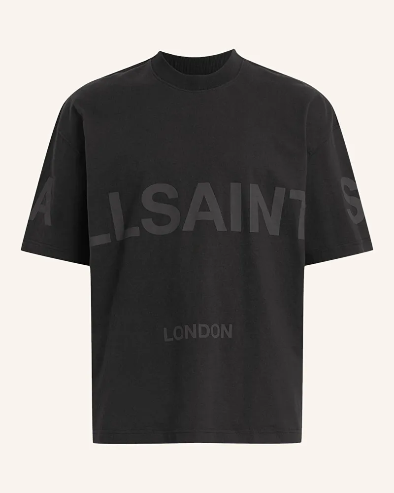 AllSaints T-Shirt Biggy schwarz Schwarz