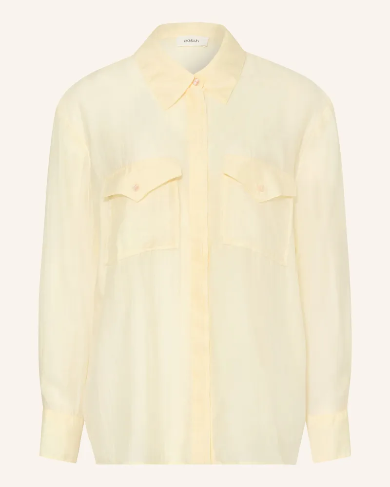 ba&sh Hemdbluse BAO Hellgelb
