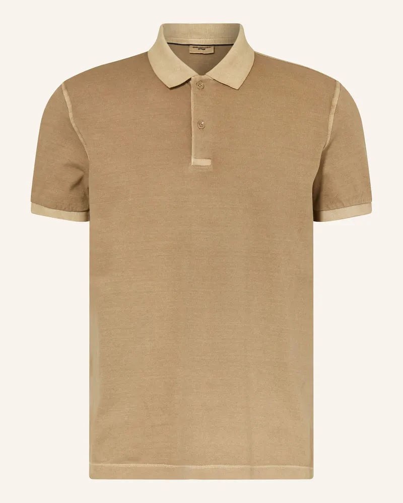 Strokesman's STROKESMAN Piqué-Poloshirt Beige