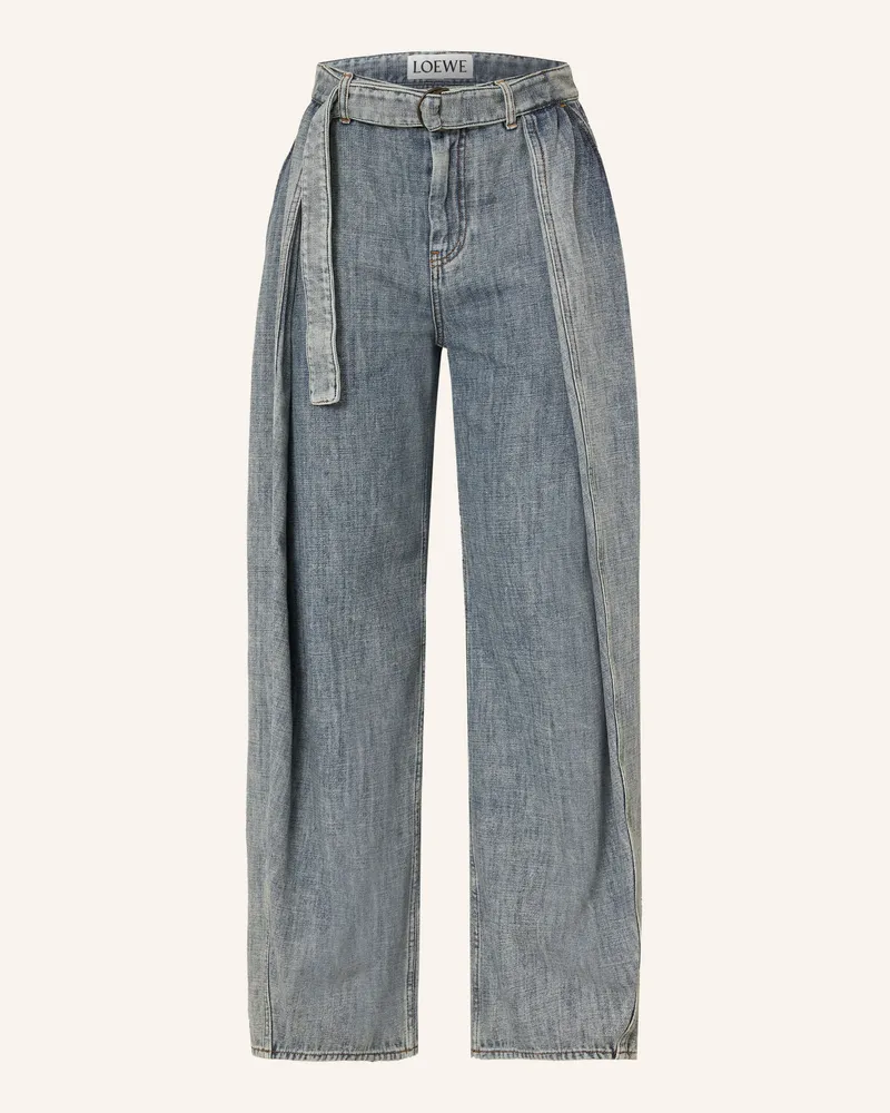 Loewe Wide Leg Jeans blau 6395