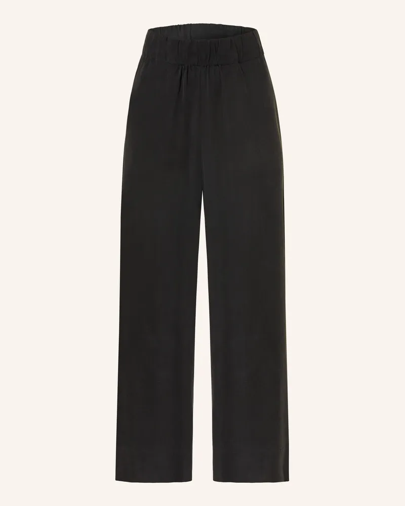 Marc O'Polo Marlenehose schwarz Schwarz
