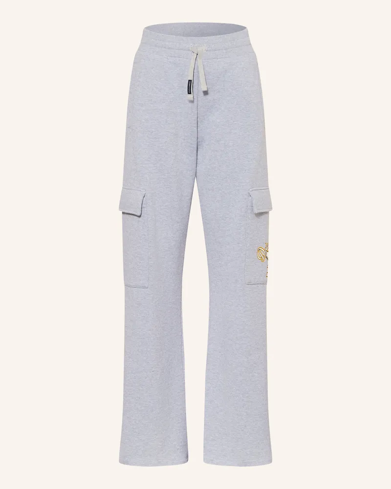 Dolce & Gabbana Cargo-Sweatpants grau Hellgrau