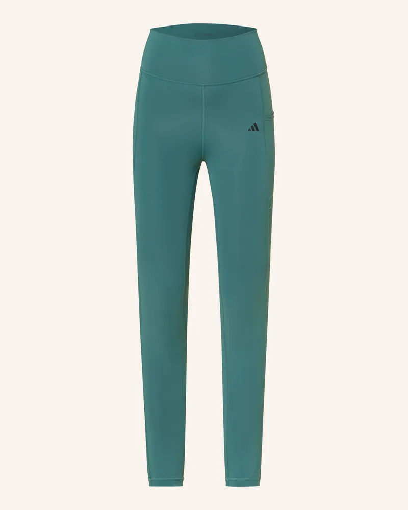 adidas Tights Optime Stash gruen Petrol