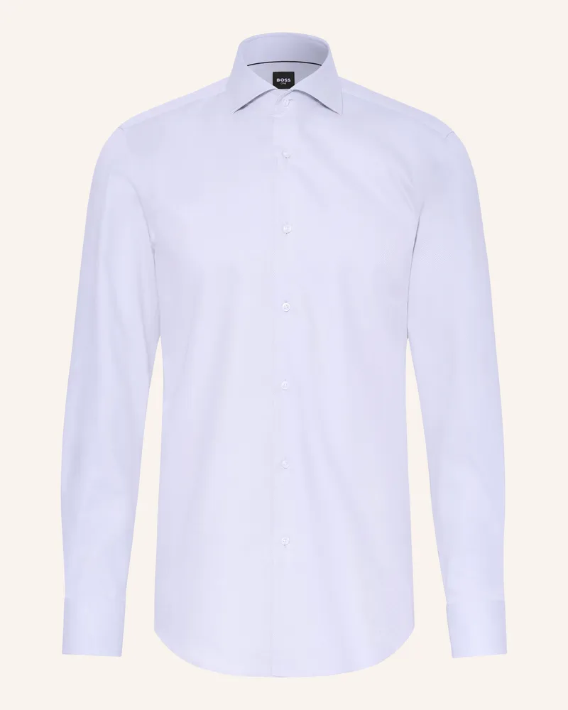 HUGO BOSS Oxfordhemd Hank Slim Fit blau Hellblau