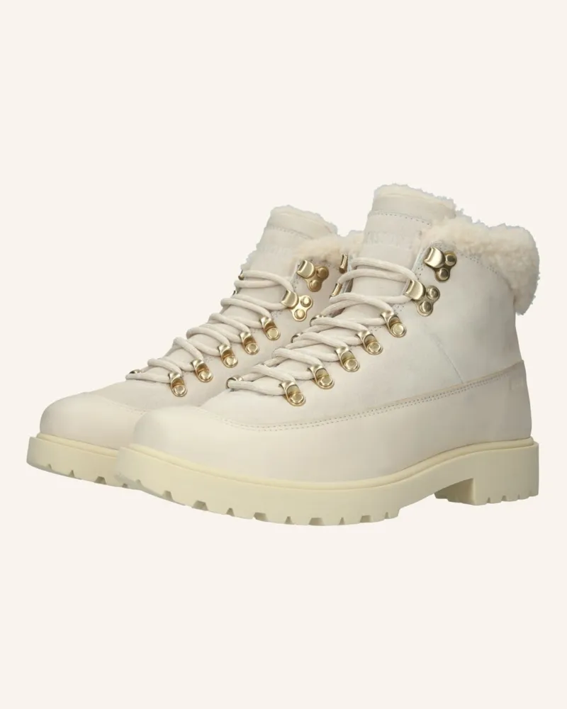 Blackstone Schnürboots Creme