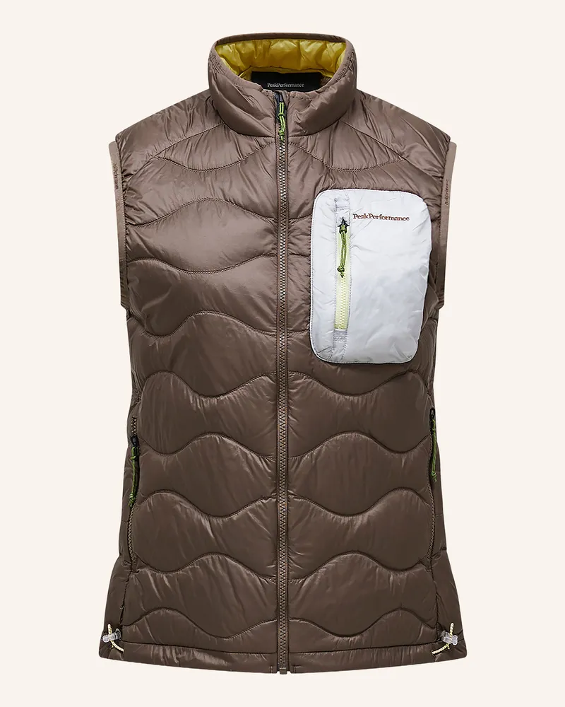 Peak Performance Lightweight-Daunenweste Helium braun Braun