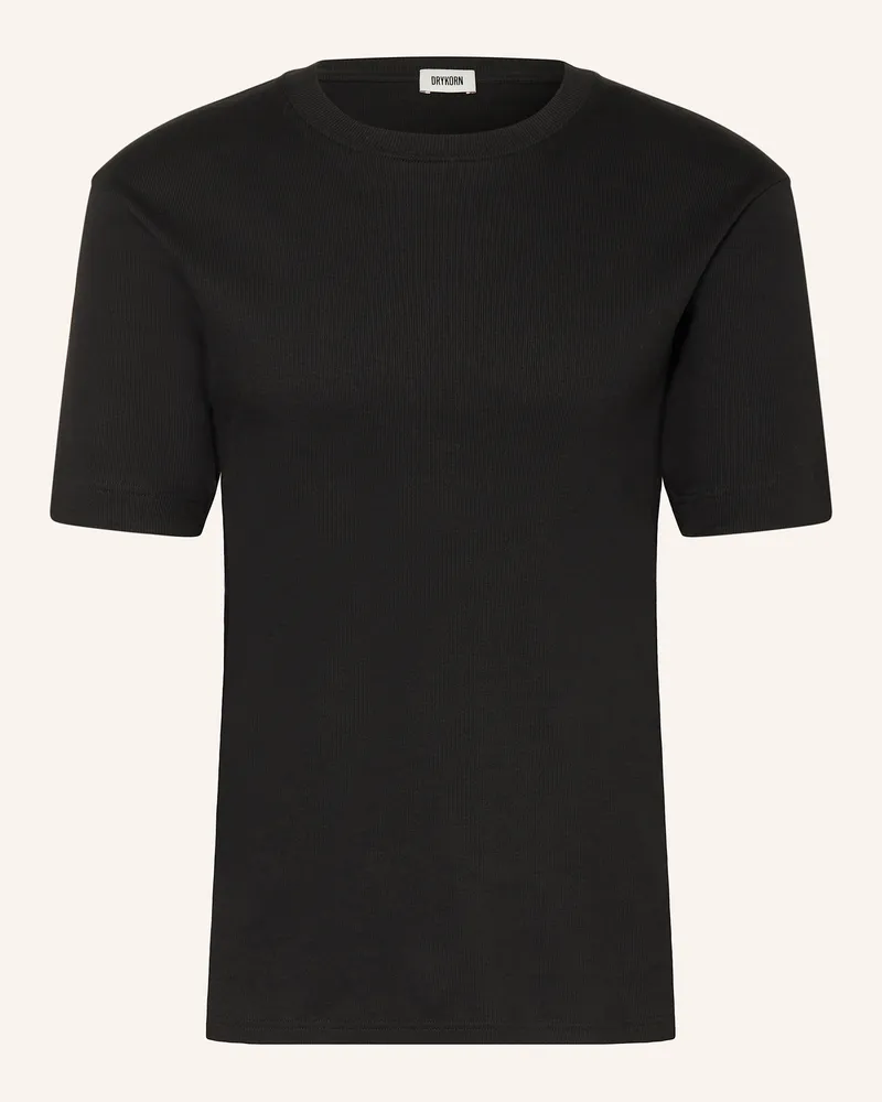 Drykorn T-Shirt Enil schwarz Schwarz