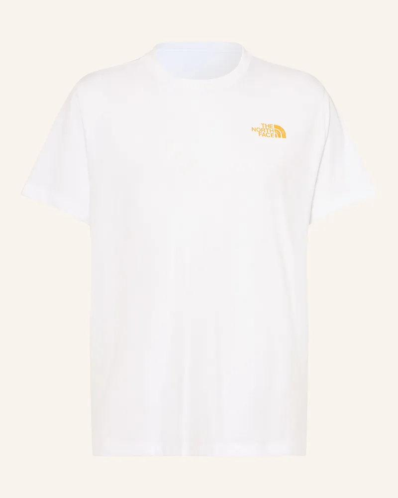 The North Face T-Shirt Pitch A Tent weiss Weiss