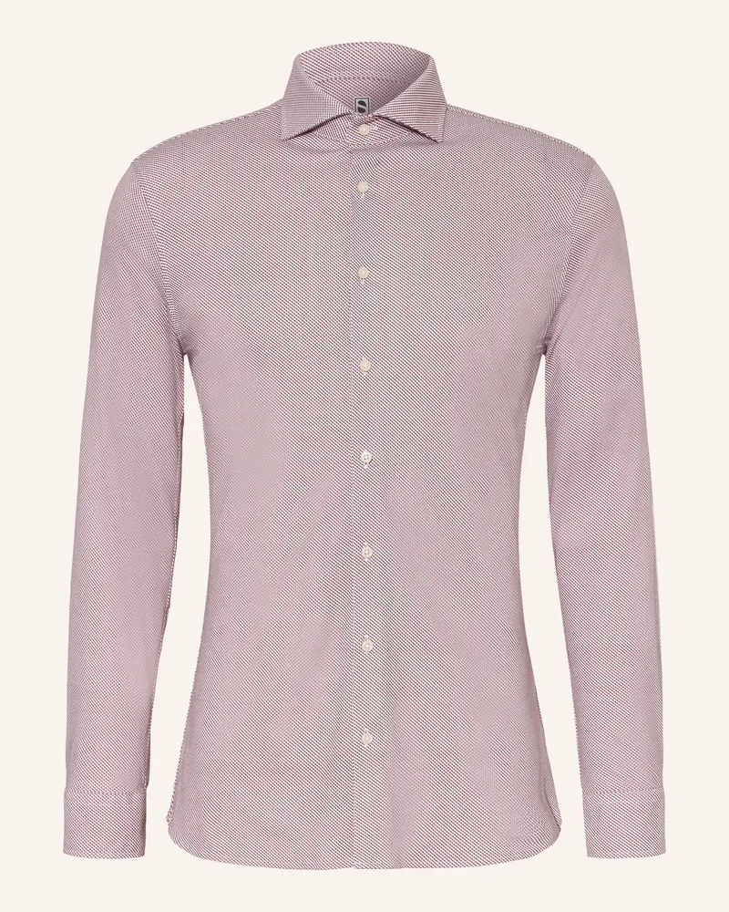DESOTO Jerseyhemd Slim Fit rot Dunkelrot