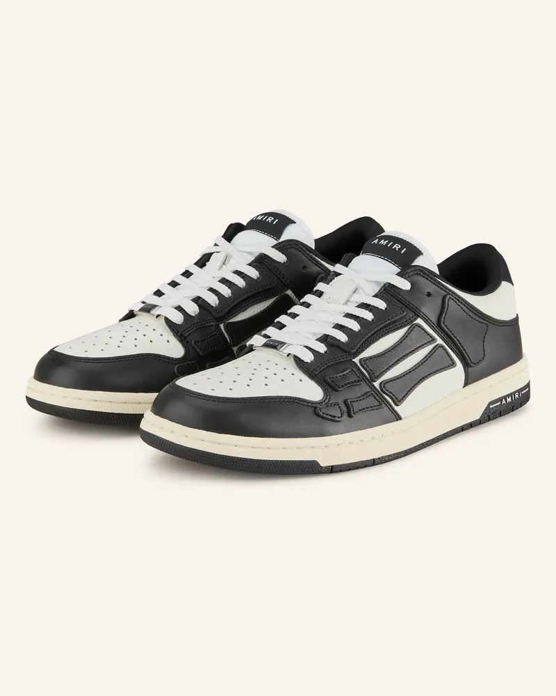 Amiri Sneaker SKELETON LOW Schwarz