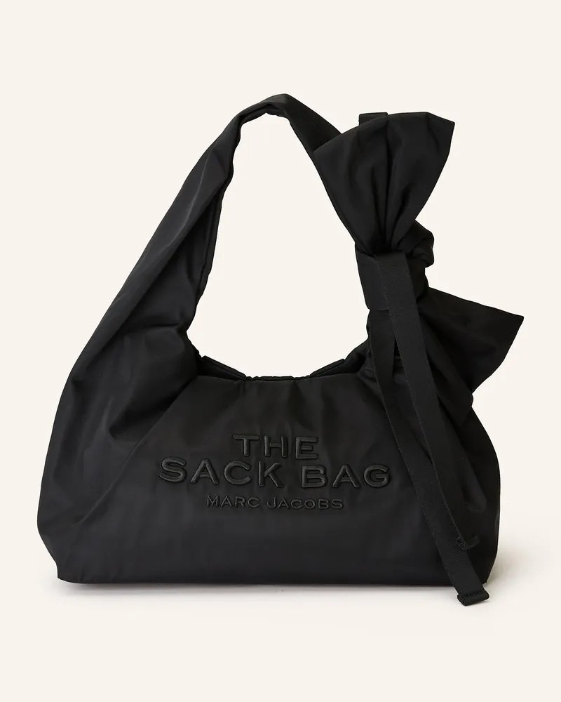 Marc Jacobs Schultertasche THE SACK BAG mit Pouch Schwarz
