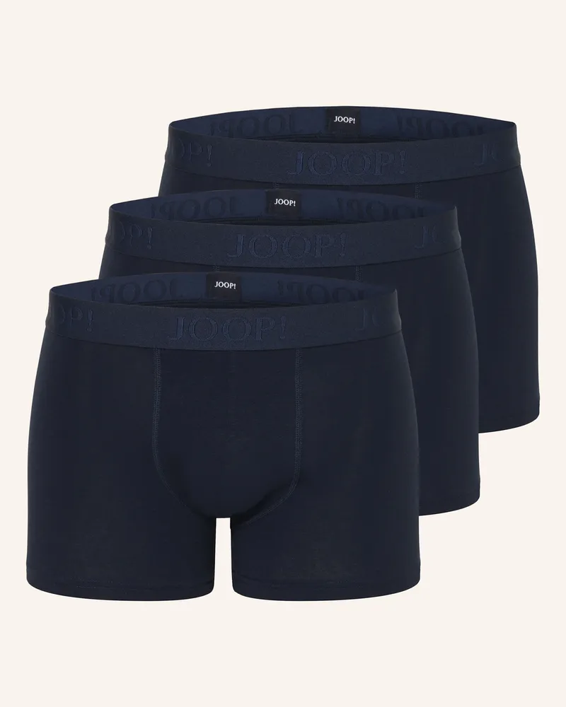 JOOP! 3er-Pack Boxershorts blau Dunkelblau