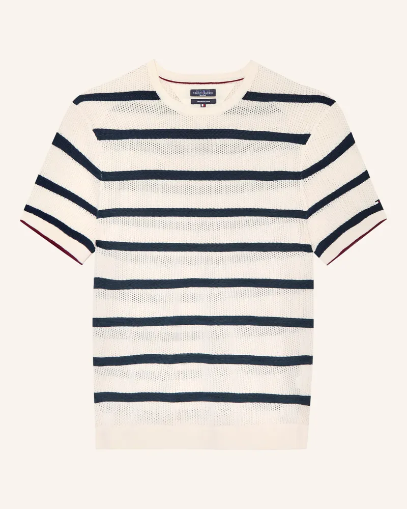 Tommy Hilfiger Strickshirt weiss Weiss