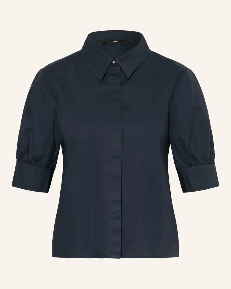 Lanius Hemdbluse blau Dunkelblau