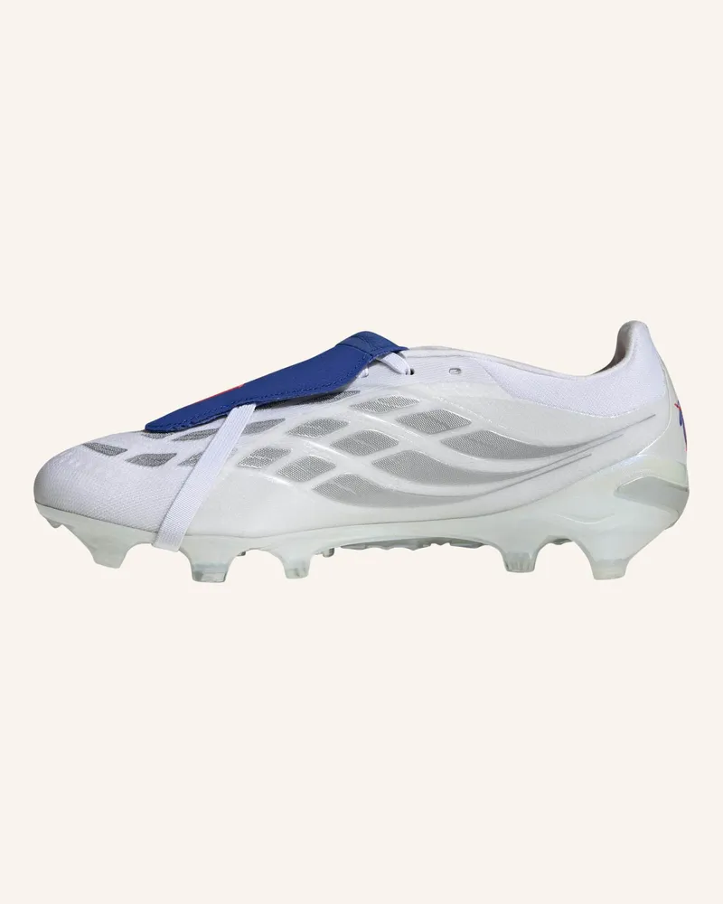 adidas PREDATOR PRO FOLD-OVER TONGUE FIRM GROUND FUSSBALLSCHUH Weiss