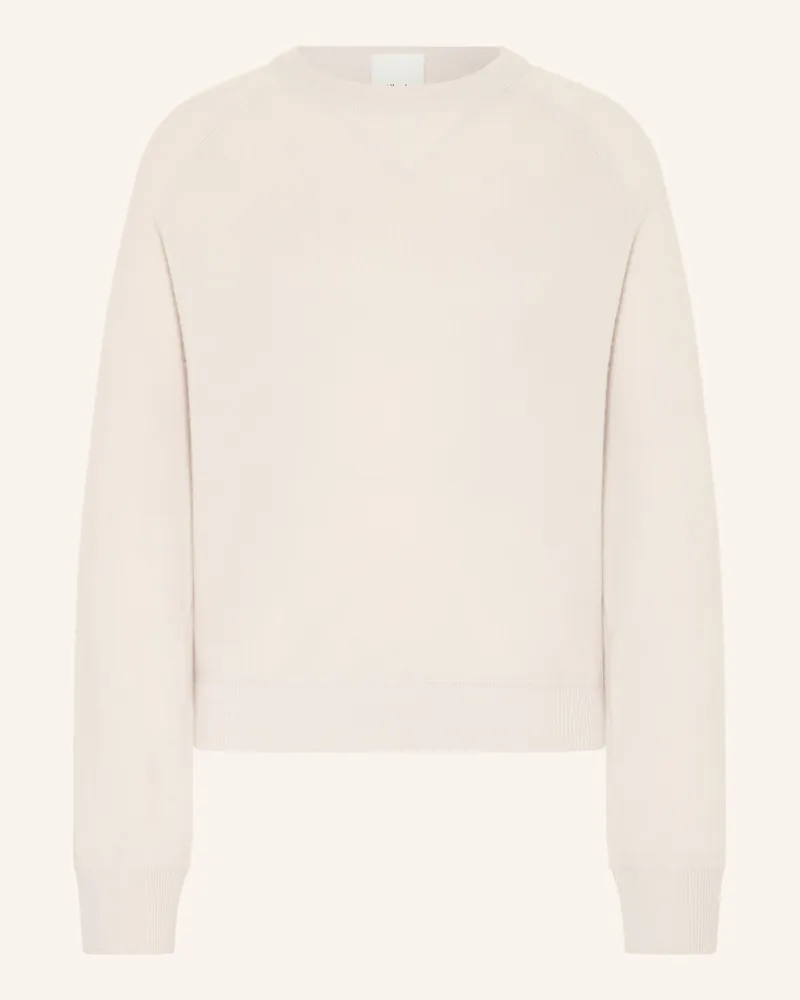 ALLUDE Pullover Mit Cashmere grau Hellgrau