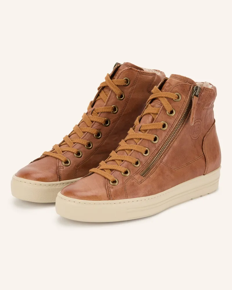 paul green Schnürboots braun Braun