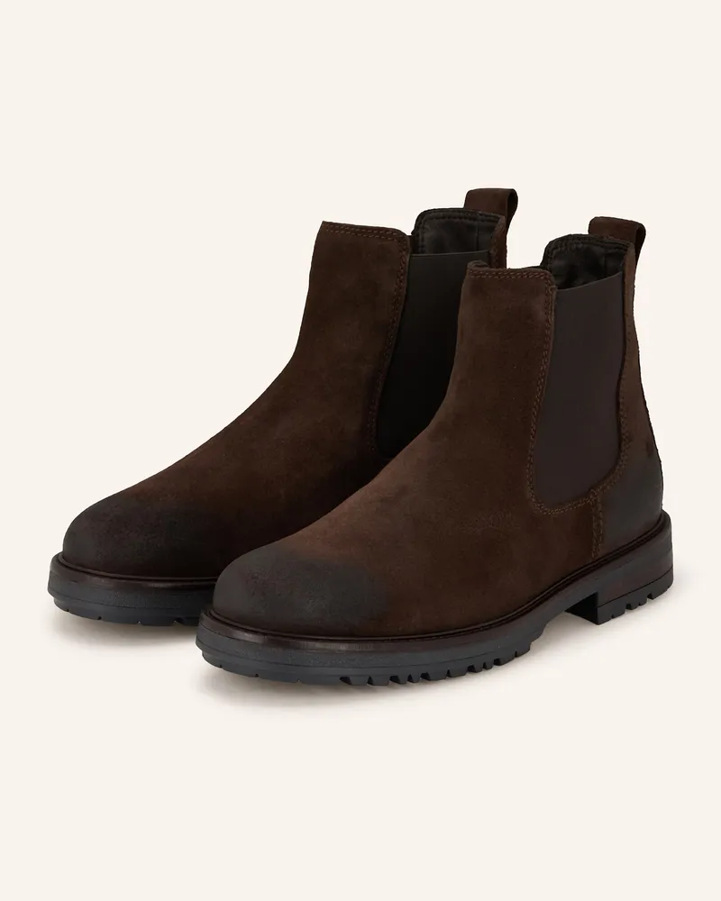 Marc O'Polo Chelsea-Boots braun Dunkelbraun