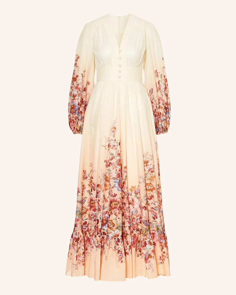 Zimmermann Kleid Awaken weiss Ecru