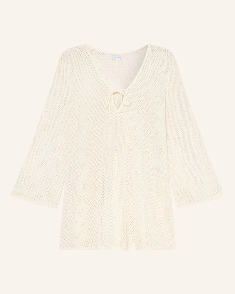 Mrs & HUGS Häkeltunika Ecru