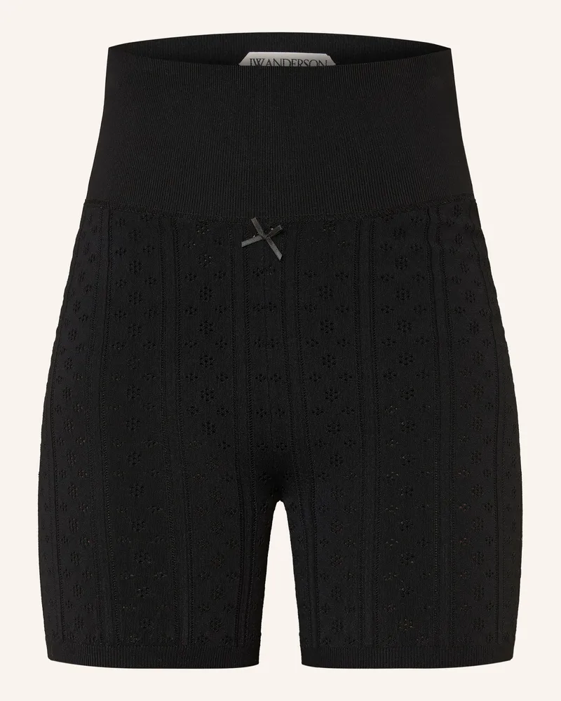J.W.Anderson Strickshorts schwarz Schwarz